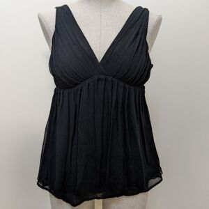 Express A-line Mini Dress 100% Silk